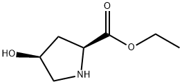 L-Proline, 4-hydroxy-, ethyl ester, (4S)- (9CI) Struktur