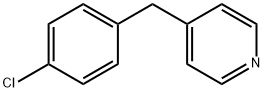 4-(4-氯苄基)吡啶 结构式