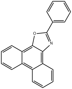 2-Phenylphenanthro[9,10-d]oxazole Struktur