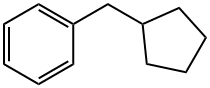 CYCLOPENTYLPHENYLMETHANE,4410-78-0,结构式