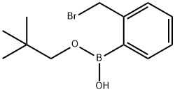 2-溴甲基苯基硼酸, 新戊二醇酯 结构式