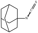 イソチオシアン酸 1-アダマンチル 化学構造式