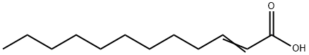 TRANS-2-DODECENOIC ACID Structure