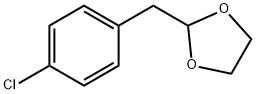 1-CHLORO-4-(1,3-DIOXOLAN-2-YLMETHYL)BENZENE,4412-51-5,结构式