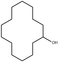 Cyclotetradecanol Struktur