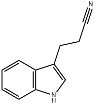 1H-indole-3-propiononitrile Structure