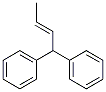 (E)-1,1-ジフェニル-2-ブテン 化学構造式