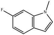 1H-Indole,6-fluoro-1-methyl-(9CI) 结构式