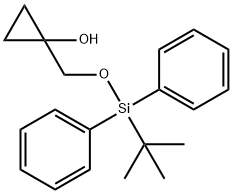 1-[[[(1,1-DIMETHYLETHYL)DIPHENYLSILYL]OXY]METHYL]-CYCLOPROPANOL|1-[[[(1,1-二甲乙基)二苯基甲硅烷基]氧基]甲基]-环丙醇