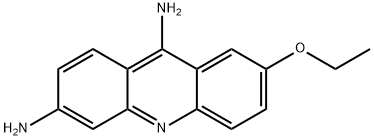 2-エトキシ-6,9-アクリジンジアミン 化学構造式