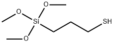 γ-巯丙基三甲氧基硅烷,4420-74-0,结构式