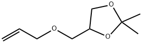4-[(烯丙氧基)甲基]-2,2-二甲基-1,3-二氧环戊烷, 4421-23-2, 结构式