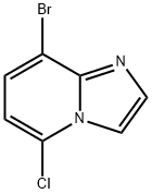 8-溴-5-氯-1H-咪唑并[1,2-A〕吡啶, 442127-52-8, 结构式