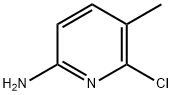 2-Pyridinamine, 6-chloro-5-methyl Struktur
