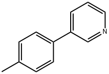 3-(4-メチルフェニル)ピリジン 化学構造式