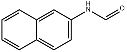 2-ホルムアミドナフタレン 化学構造式