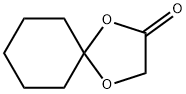 2,2-ペンタメチレン-1,3-ジオキソラン-4-オン 化学構造式