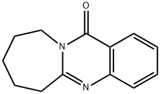 7,8,9,10-tetrahydroazepino(2,1-b)quinazolin-12(6H)-one Struktur