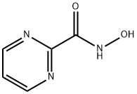 2-Pyrimidinecarboxamide, N-hydroxy- (9CI) Structure
