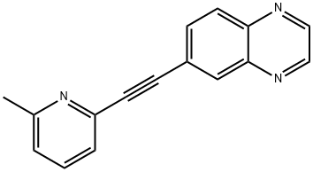 6-(6-methyl-pyridin-2-ylethynyl)-quinoxaline|