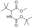 VALINE, N-[(1,1-DIMETHYLETHOXY)CARBONYL]-3-METHYL-, METHYL ESTER Structure