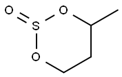 4-methyl-1,3,2-dioxathiane 2-oxide  Struktur