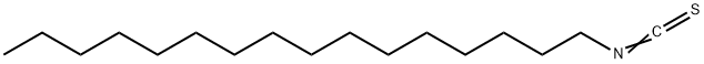 イソチオシアン酸ヘキサデシル 化学構造式