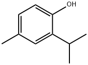 4-甲基-2-(1-甲乙基)苯酚, 4427-56-9, 结构式