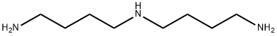 N-(4-氨基丁基)-1,4-丁烷二胺, 4427-76-3, 结构式