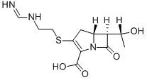 p-Nitrobenzyl (5R,6S)-2-(diphenylphosphoryloxy)-6-((1R)-1-hydroxyethyl)carbapen-2-em-3-carboxylate Struktur