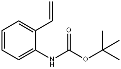 Carbamic acid, (2-ethenylphenyl)-, 1,1-dimethylethyl ester (9CI) 结构式