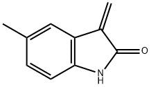 2H-Indol-2-one, 1,3-dihydro-5-methyl-3-methylene- (9CI) 结构式