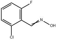 2-クロロ-6-フルオロベンズアルデヒドオキシム 化学構造式