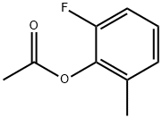 2-Acetoxy-3-fluorotoluene,443-34-5,结构式