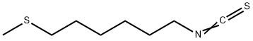 6-methylthiohexyl isothiocyanate Struktur