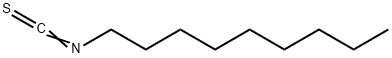 1-异硫代氰酸壬酯, 4430-43-7, 结构式