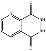 6,7-ジヒドロピリド[2,3-D]ピリダジン-5,8-ジオン 化学構造式