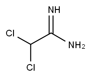 2,2-DICHLORO-ACETAMIDINE 结构式