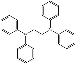 エチレンビス(ジフェニルアルシン) 化学構造式