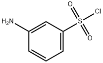 3-Amino-benzenesulfonyl chloride Struktur