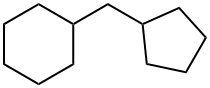 (シクロペンチルメチル)シクロヘキサン 化学構造式