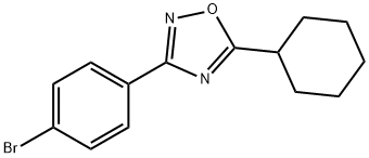 3-(4-BROMOPHENYL)-5-CYCLOHEXYL-1,2,4-OXADIAZOLE price.