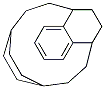 (5,14:8,11)-Diethanobenzocyclododecane,6,7,12,13-tetrahydro- Struktur
