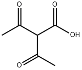 BUTANOIC ACID, 2-ACETYL-3-OXO- 结构式