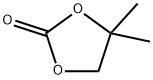 4,4-dimethyl-1,3-dioxolan-2-one, 4437-69-8, 结构式