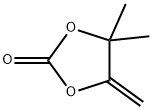 4,4-DIMETHYL-5-METHYLEN-1,3-DIOXOLANE-2-ONE Struktur