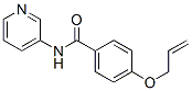 Benzamide, 4-(2-propenyloxy)-N-3-pyridinyl- (9CI) Structure