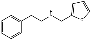 N-(呋喃-2-基甲基)-2-苯基乙胺, 4439-55-8, 结构式