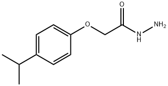 2-(4-ISOPROPYLPHENOXY)ACETOHYDRAZIDE Structure