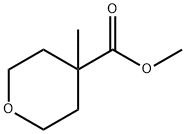 4-甲基四氢吡喃-4-羧酸甲酯, 443912-70-7, 结构式